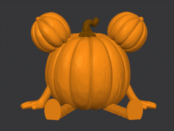 Halloween Flexi Pumpkin and Ghost Shelf Sitters Collection (Sold Separately)