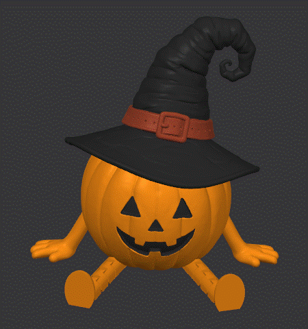Halloween Flexi Pumpkin and Ghost Shelf Sitters Collection (Sold Separately)