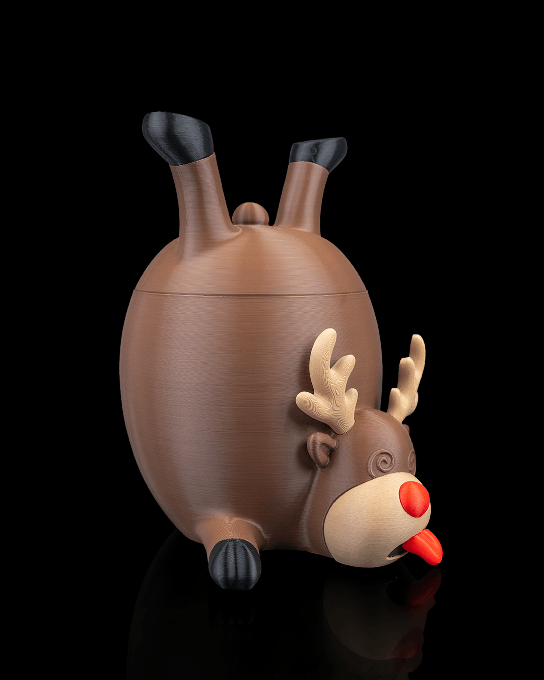 Reindeer Treats Container – Sweet Enough for Santa’s Crew!