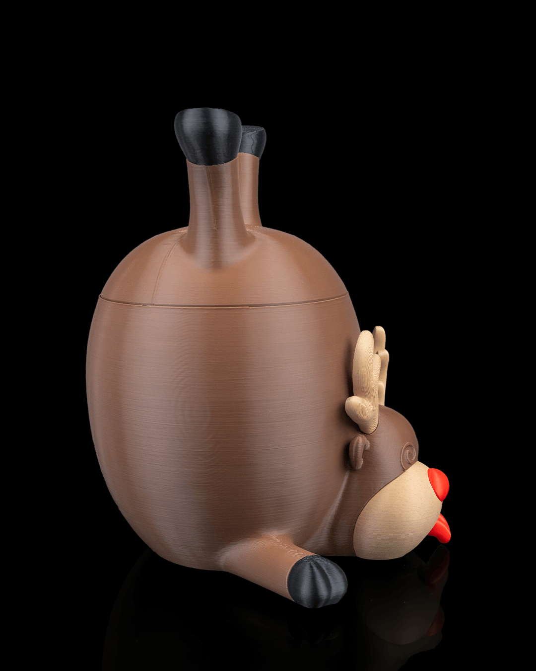 Reindeer Treats Container – Sweet Enough for Santa’s Crew!