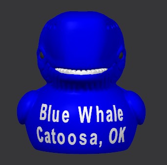 Route 66 Blue Whale Duck — A Roadside Icon Turned Collectible!