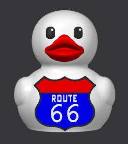 Route 66 Duck — A Little Piece of Road-Trip History!