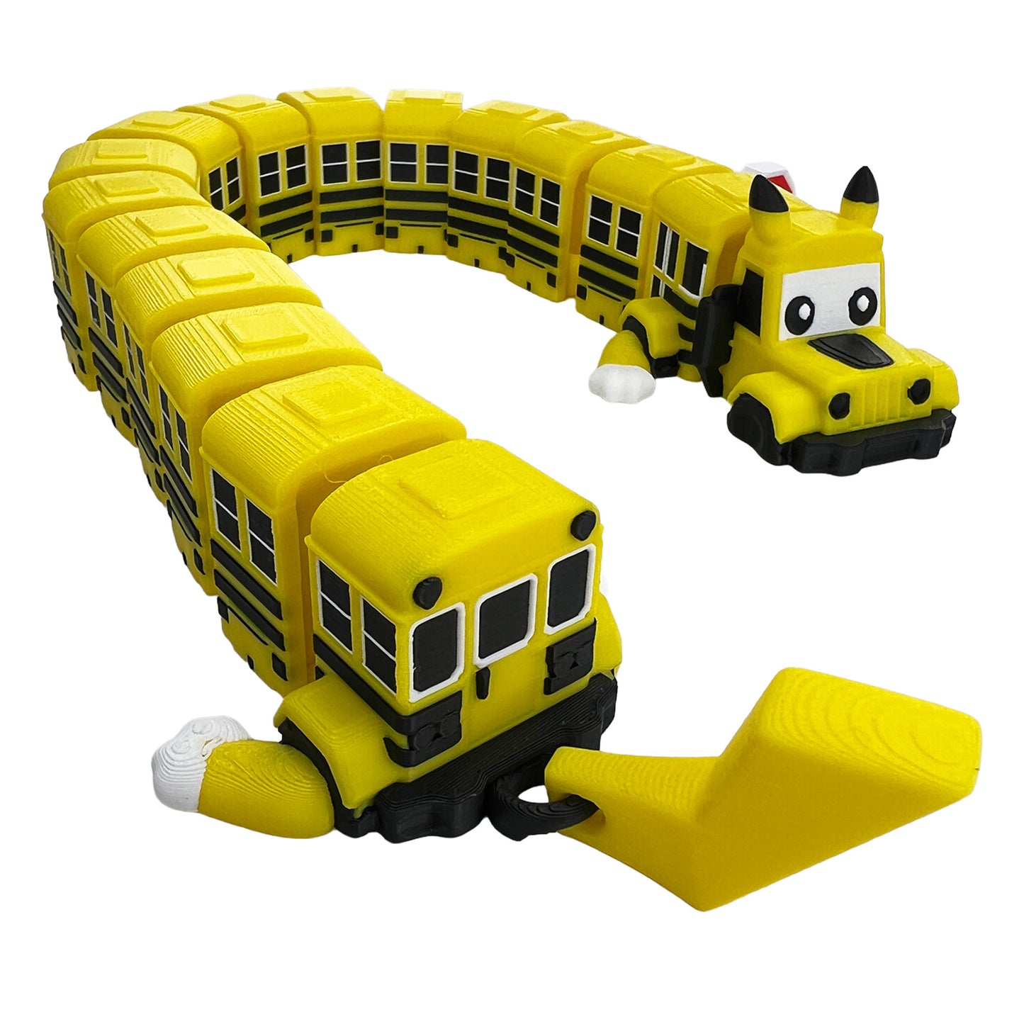 School Bus Dragon – 3D Printed Collectible