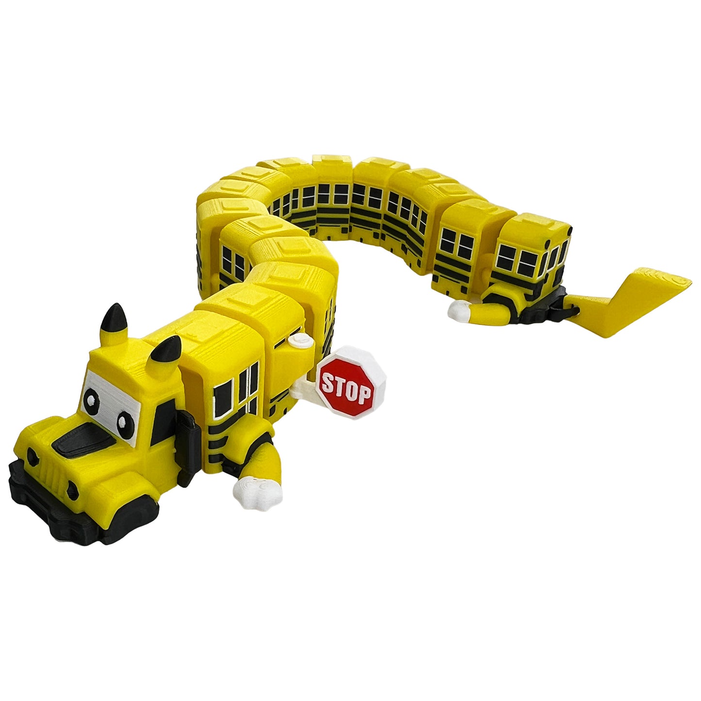 School Bus Dragon – 3D Printed Collectible