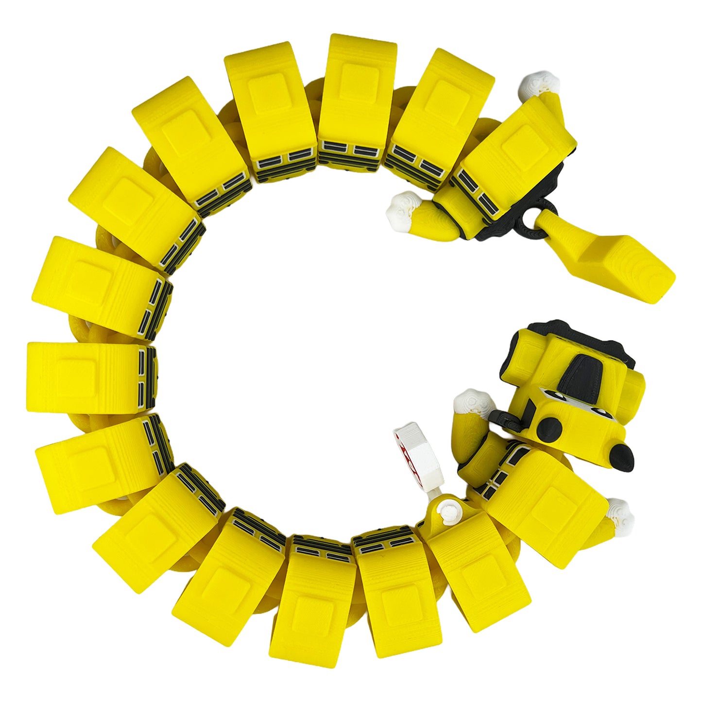School Bus Dragon – 3D Printed Collectible