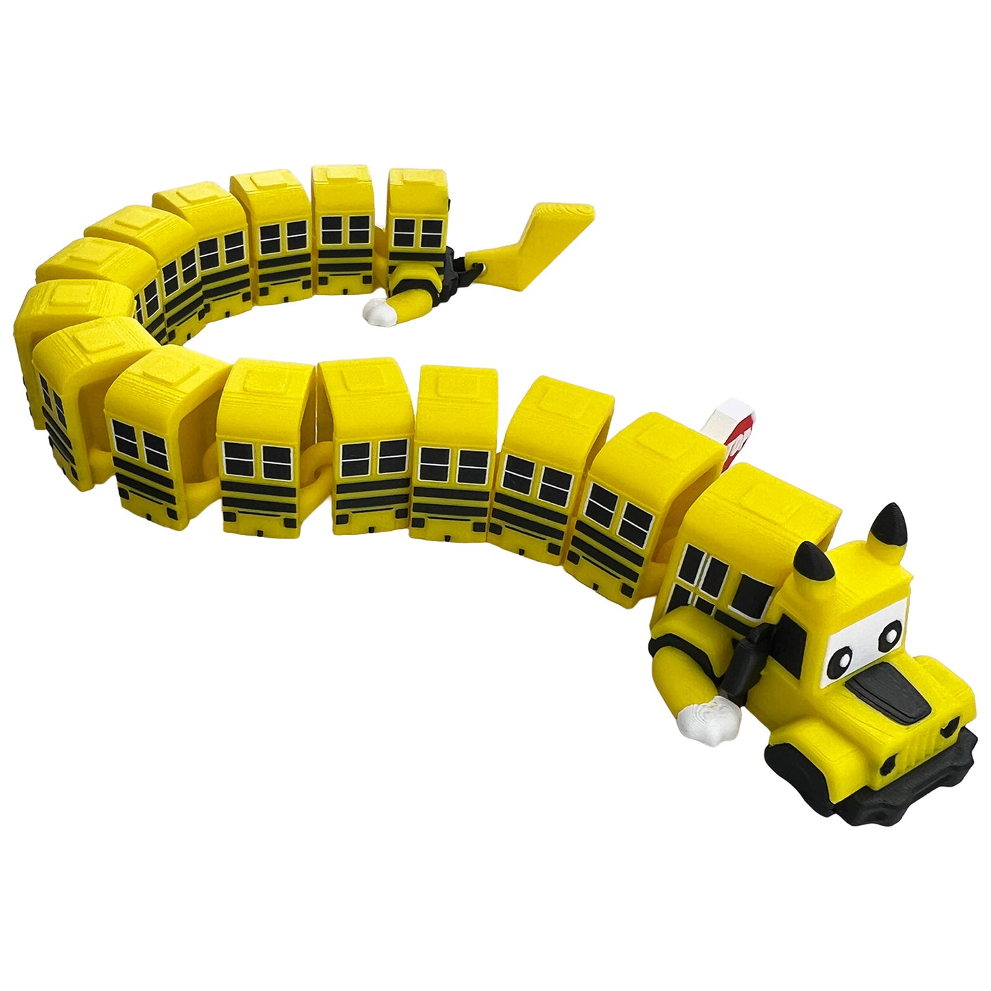 School Bus Dragon – 3D Printed Collectible