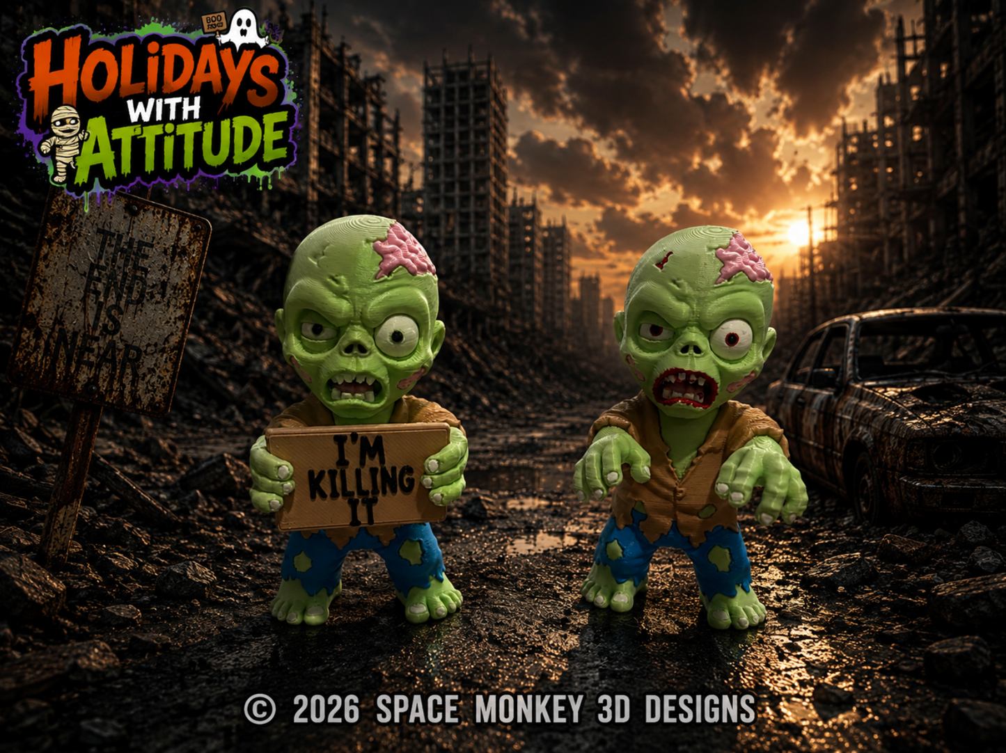Zombie - Holidays with Attitude