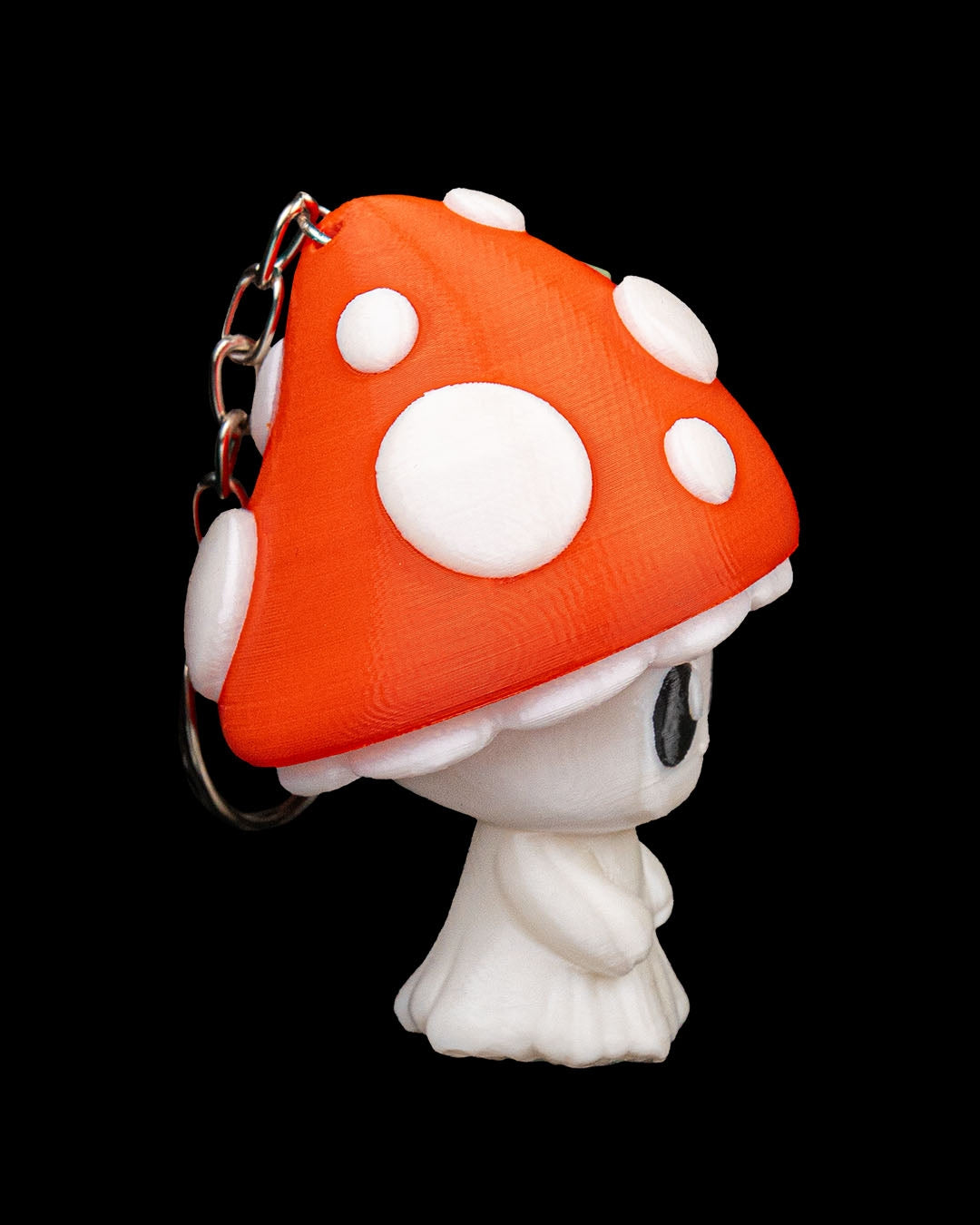🍄 Shime, the Mushroom Spirit Keychain or Bookbag Charm