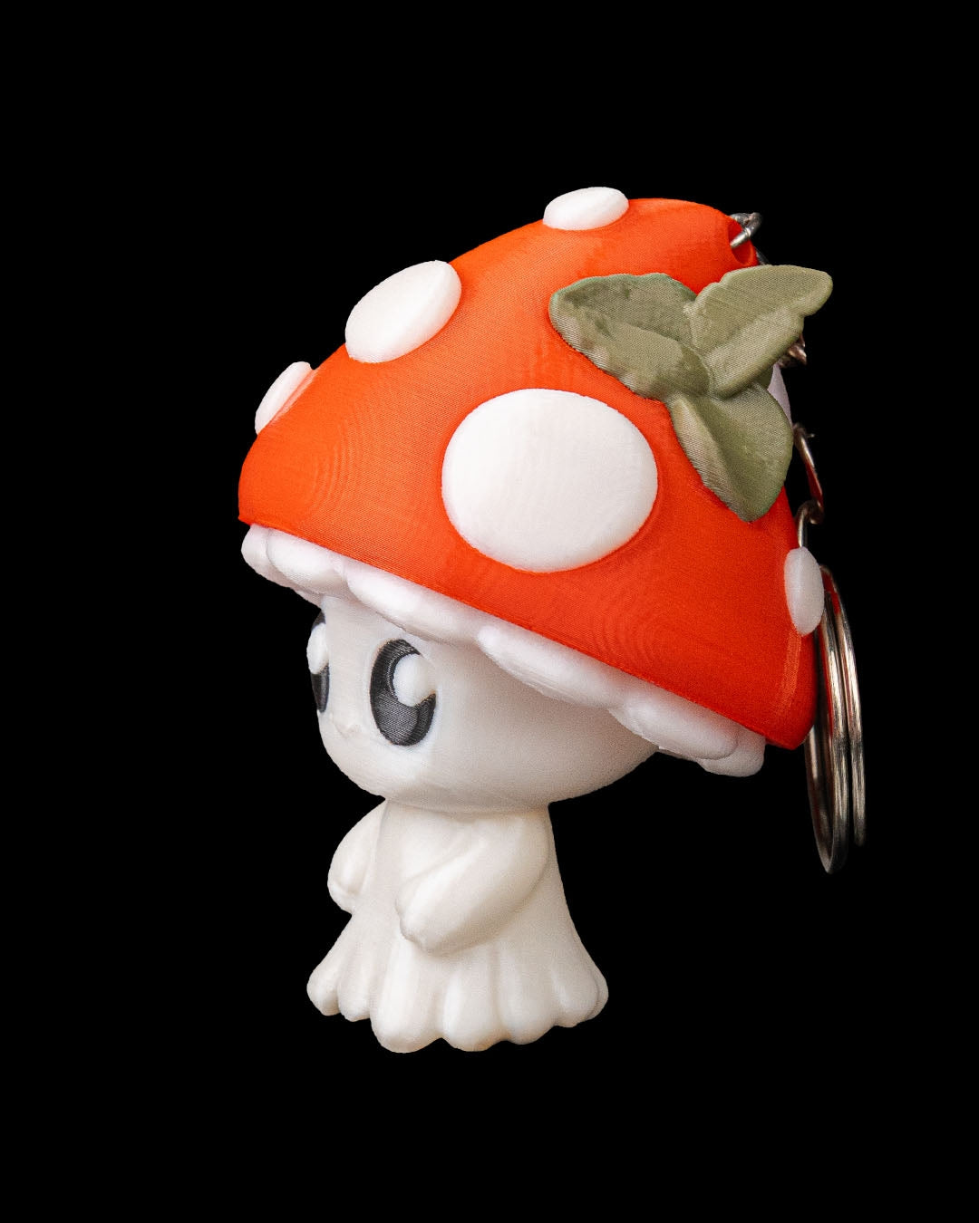 🍄 Shime, the Mushroom Spirit Keychain or Bookbag Charm