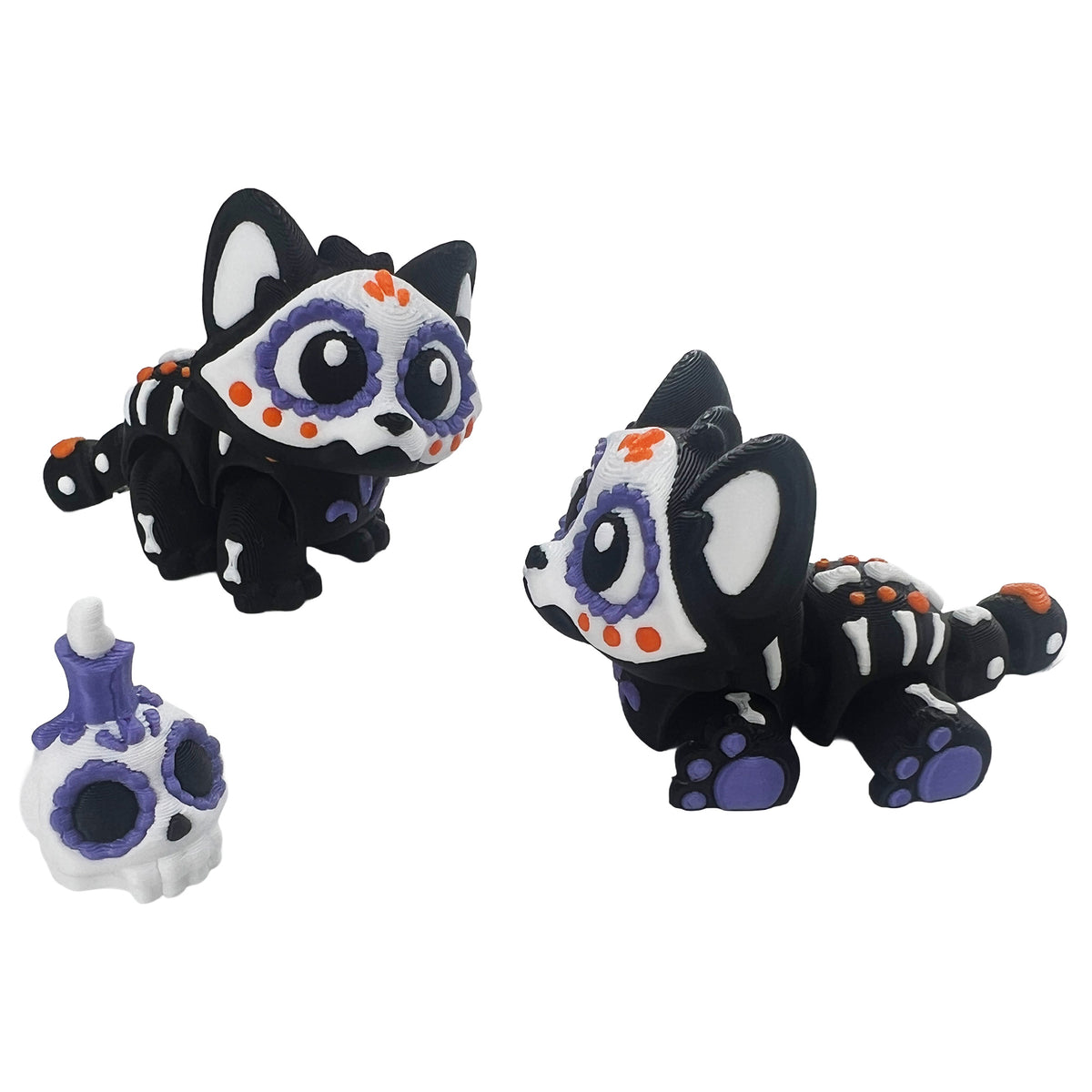 Skull Cat - Deay of the Dead Set