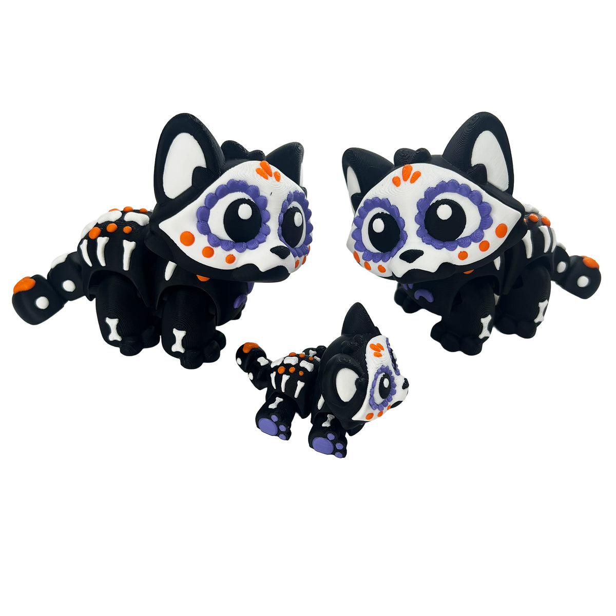Skull Cat - Deay of the Dead Set