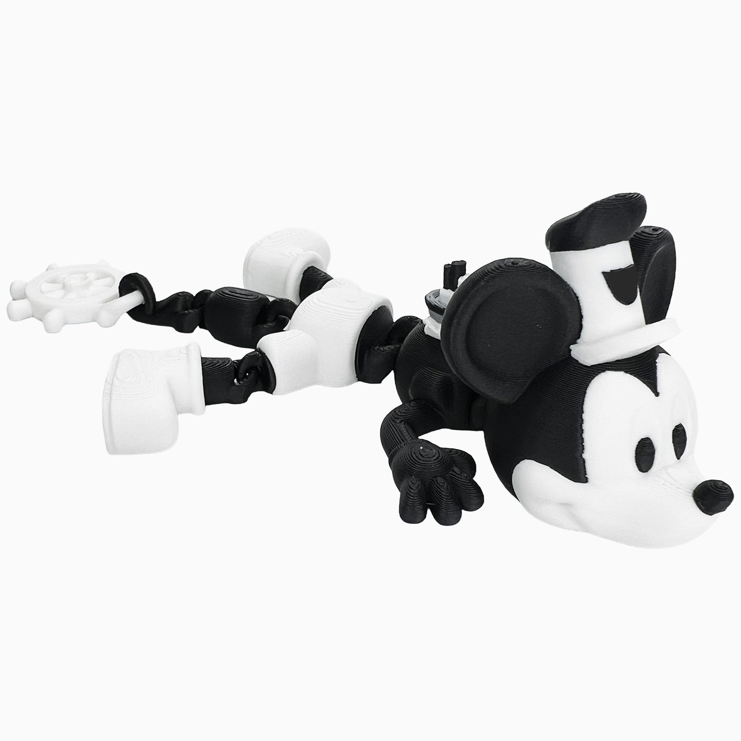 Steamboat Willie Dragon – 3D Printed Collectible