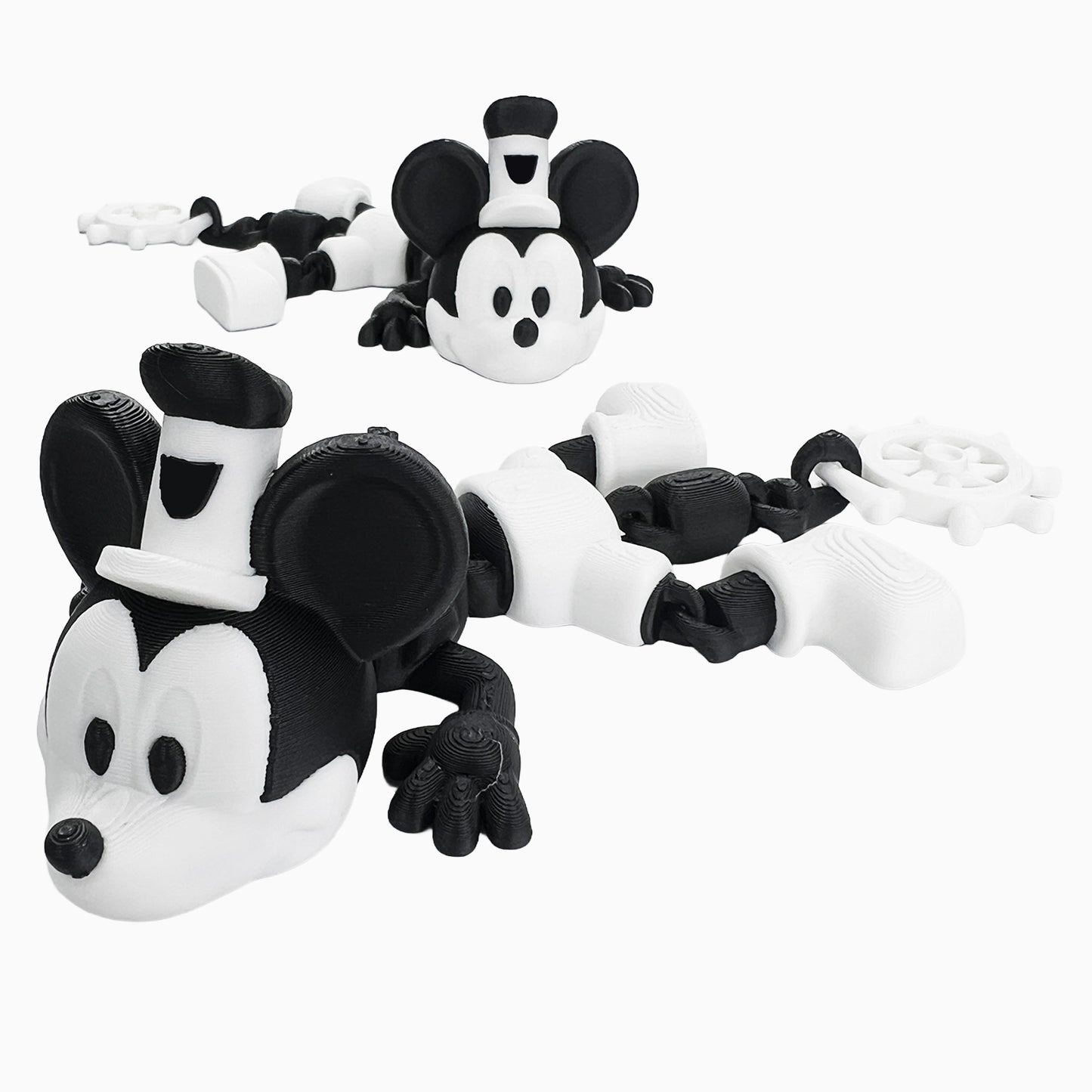 Steamboat Willie Dragon – 3D Printed Collectible