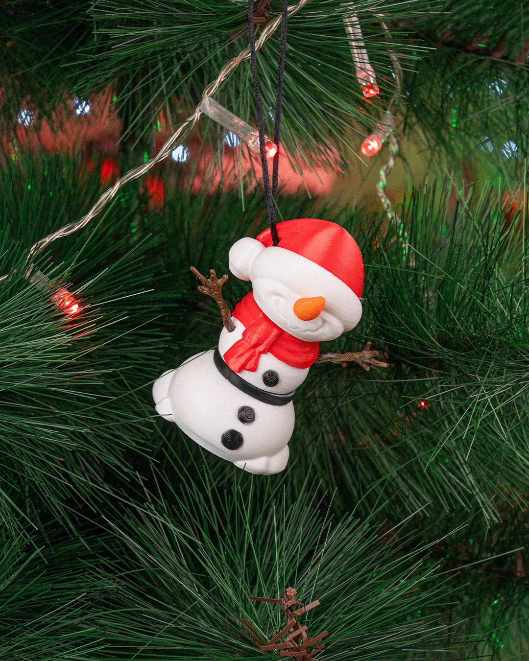 Snowy Smiles Snowman Ornament – Frosty, Festive, and Full of Cheer!