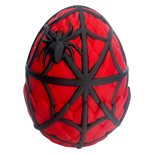 Spider Egg & Mini Dragon – 3D Printed Collectible Set