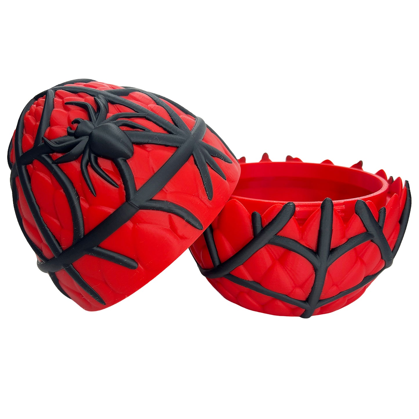 Spider Egg & Mini Dragon – 3D Printed Collectible Set