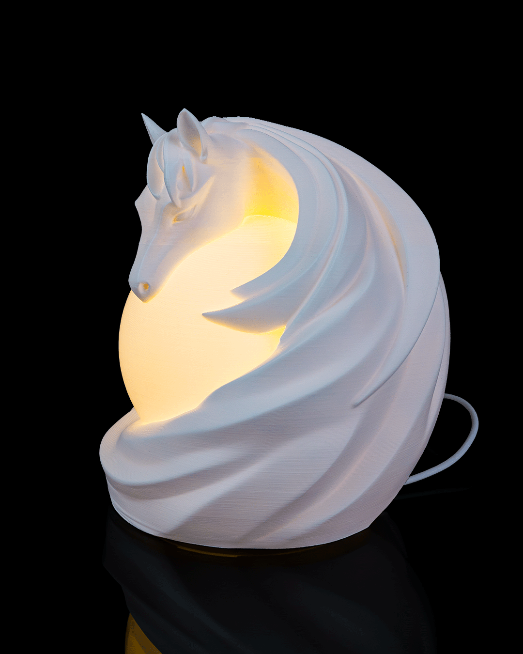 Stallion Sphere Table Lamp