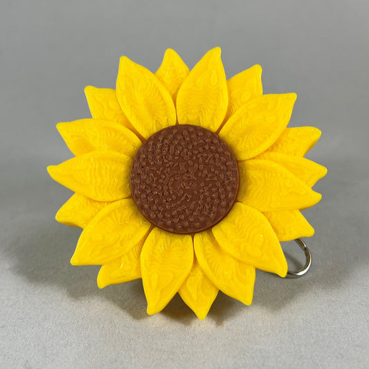 Sunflower, Daisy or Sun Keychain