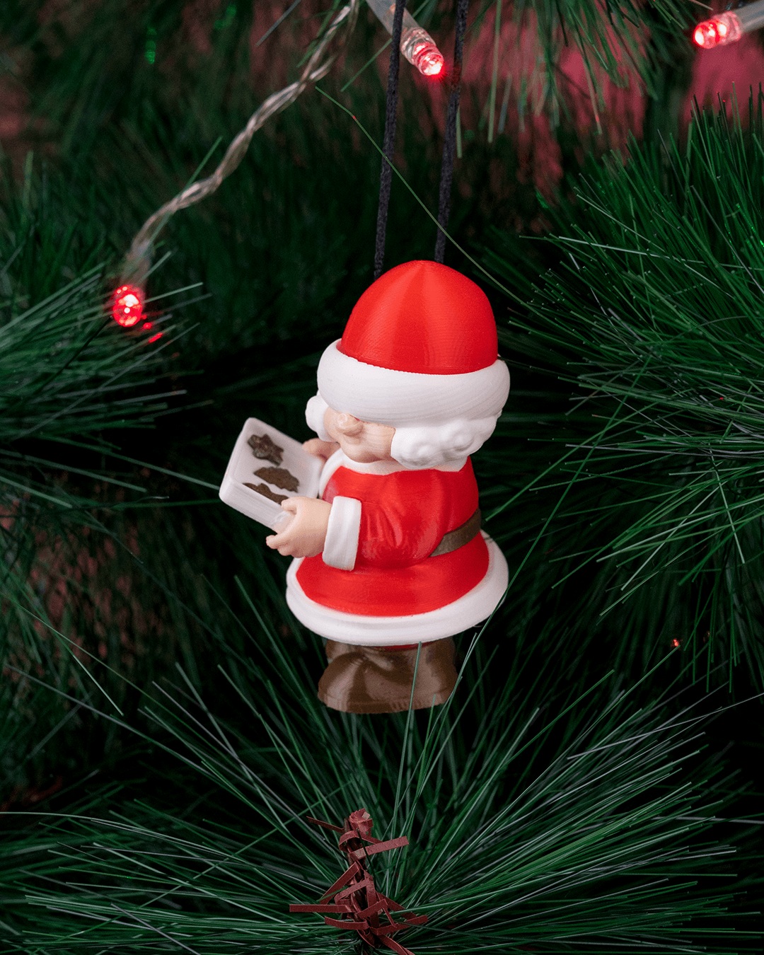 Mrs. Claus Christmas Ornament – with Love & Christmas Magic