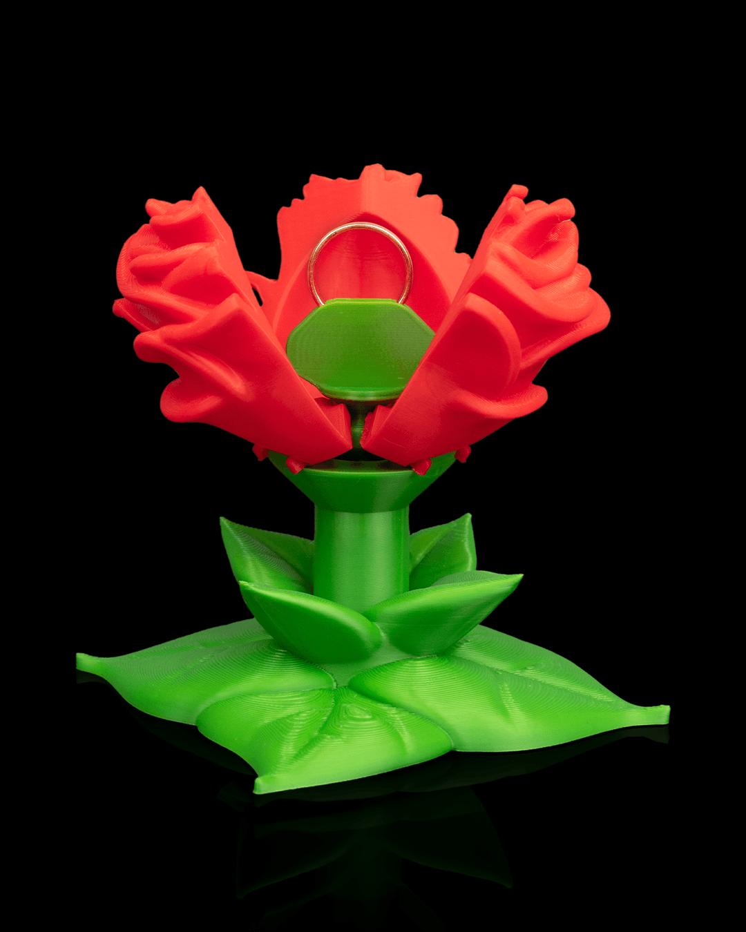Sweet Rose – Container & Ring BoxSweet Rose – Container & Ring Box