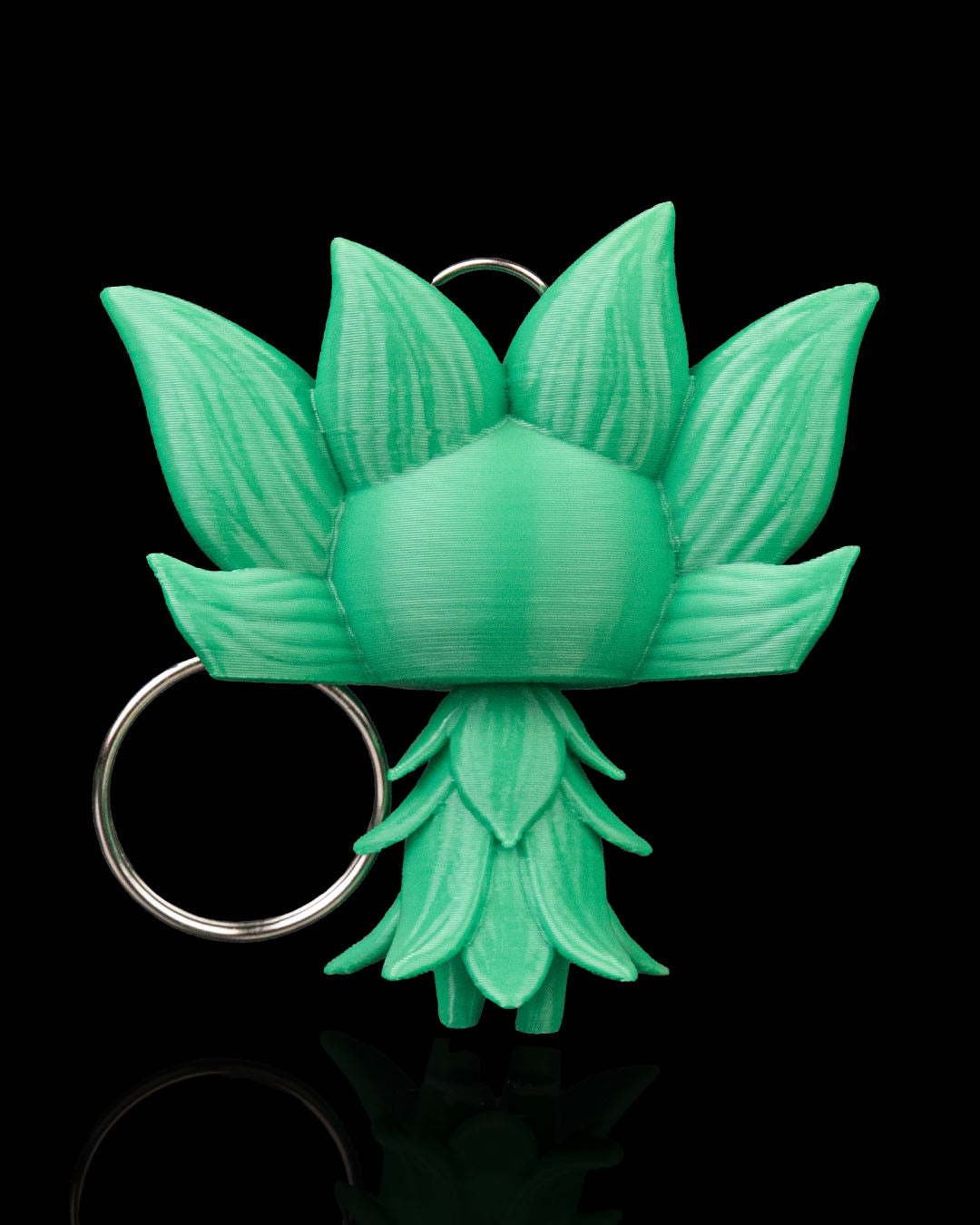 🍃 Sylvi, the Leaf Spirit Keychain or Bookbag Charm
