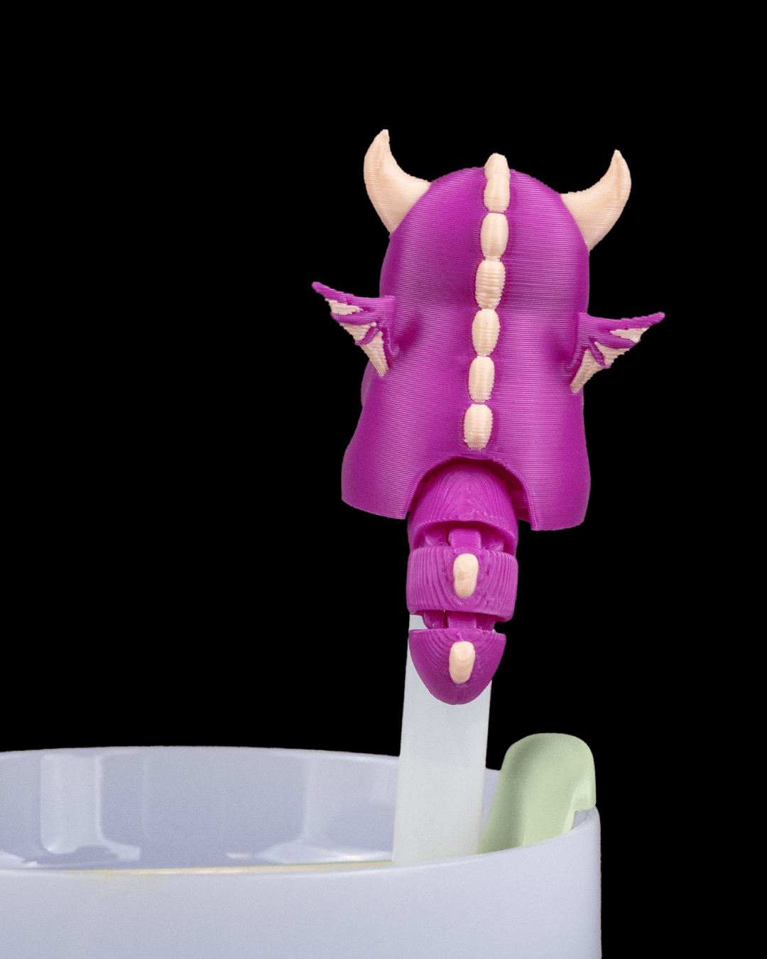 Thirst Slayer – Straw Topper & Charm
