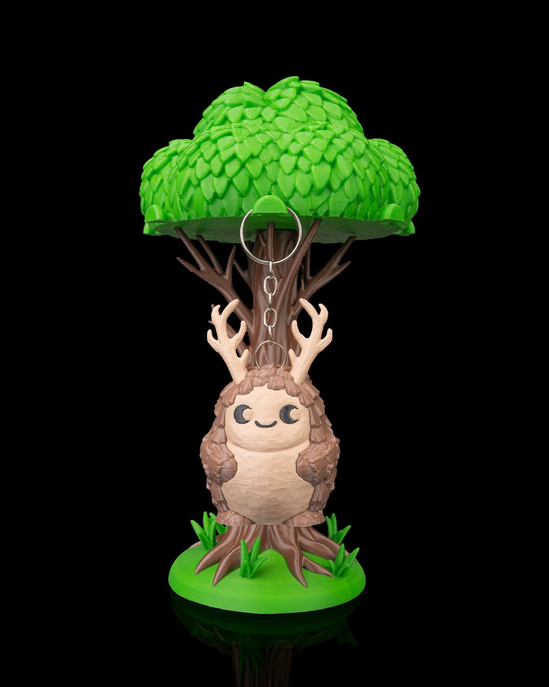 🌲 Trev, the Tree Spirit Keychain or Bookbag Charm