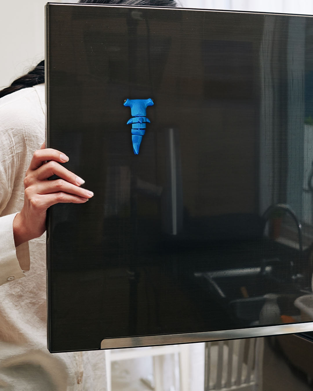 Set of three Hammerhead Sharks