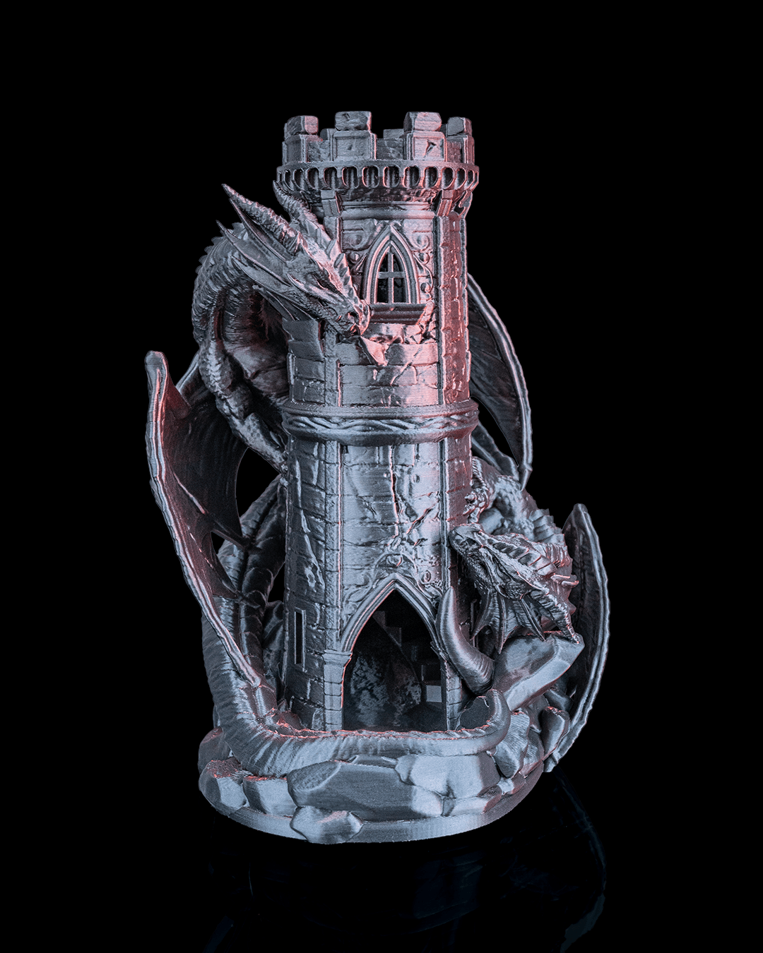 Behold the Wizard Dice Tower