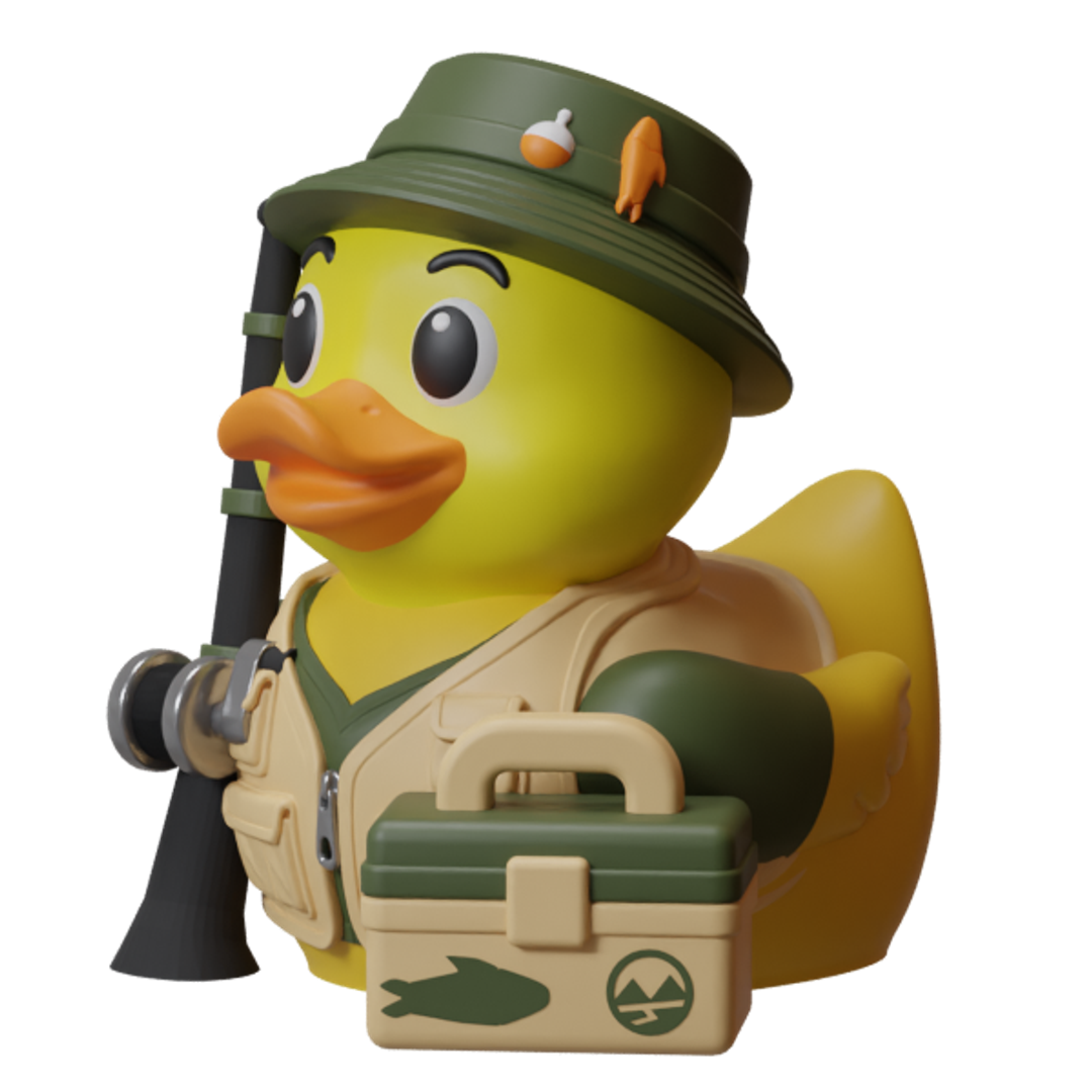 Fisherman Duck — The Catch of the Day!