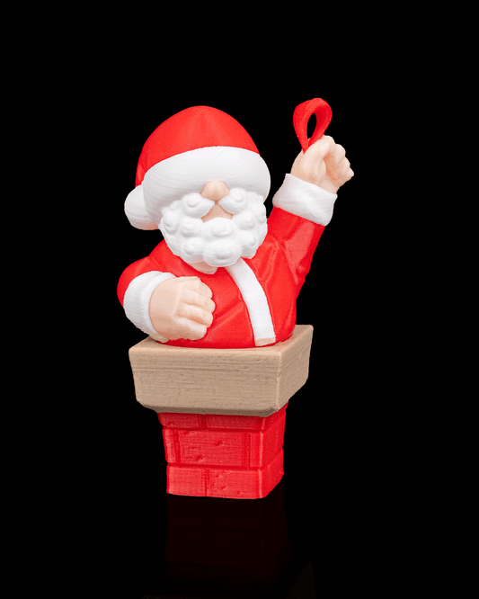 Up the Chimney Christmas Ornament – Stuck on Holiday Spirit!