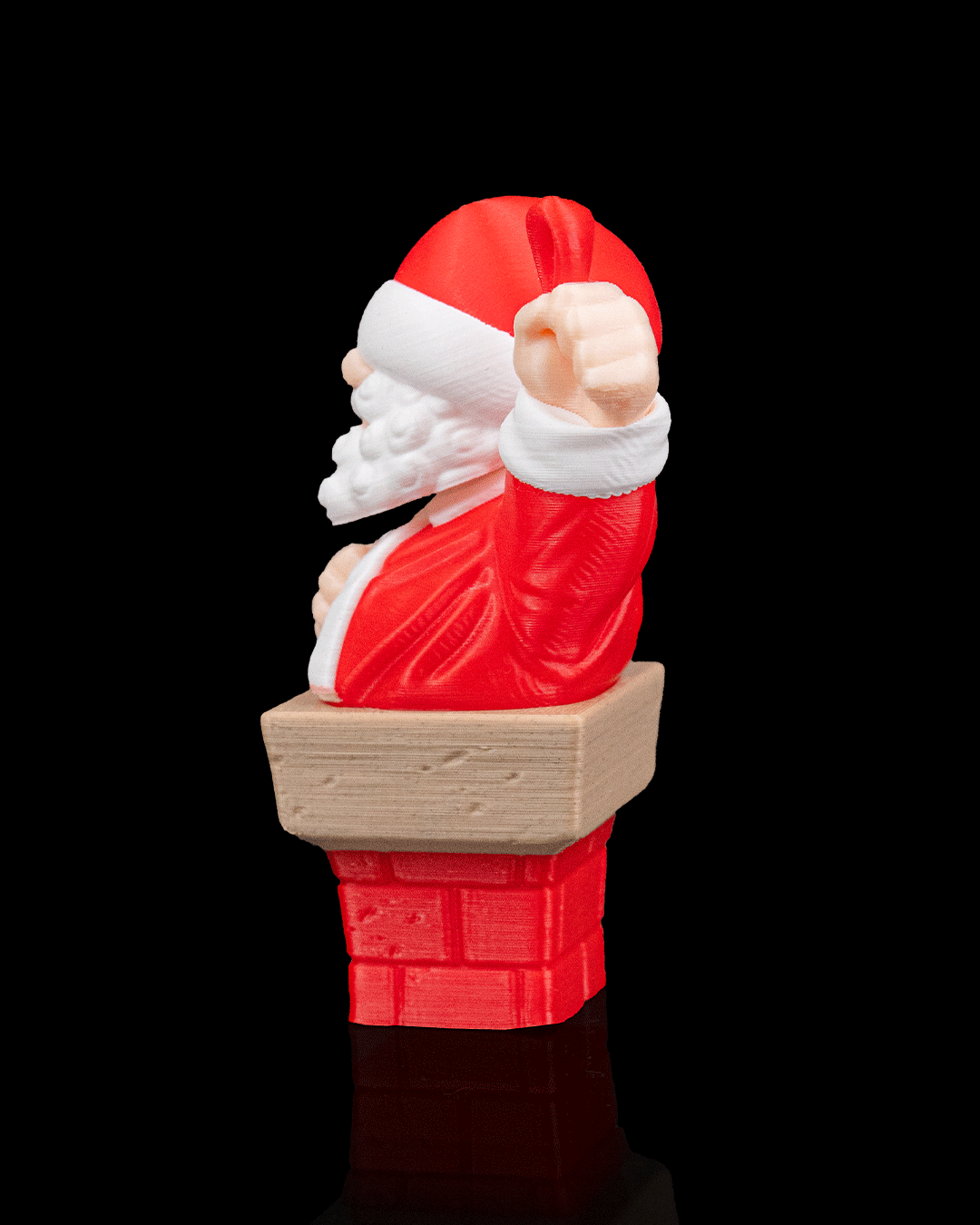 Up the Chimney Christmas Ornament – Stuck on Holiday Spirit!