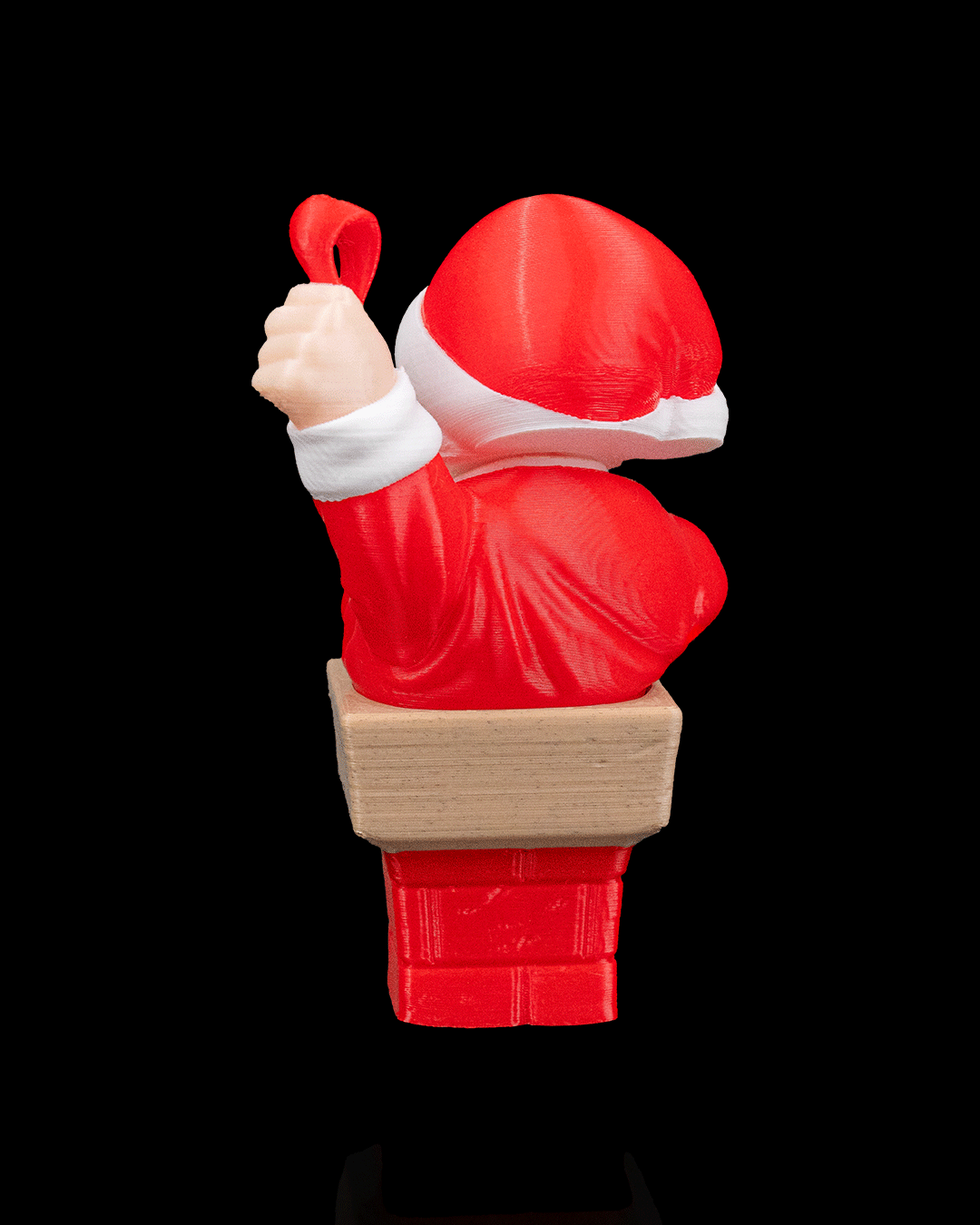 Up the Chimney Christmas Ornament – Stuck on Holiday Spirit!