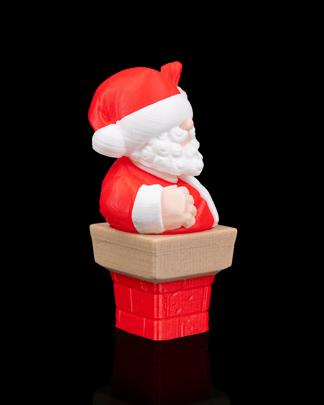 Up the Chimney Christmas Ornament – Stuck on Holiday Spirit!