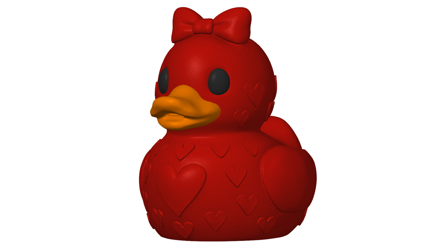 Set of Valentine’s Candy Ducks (7)