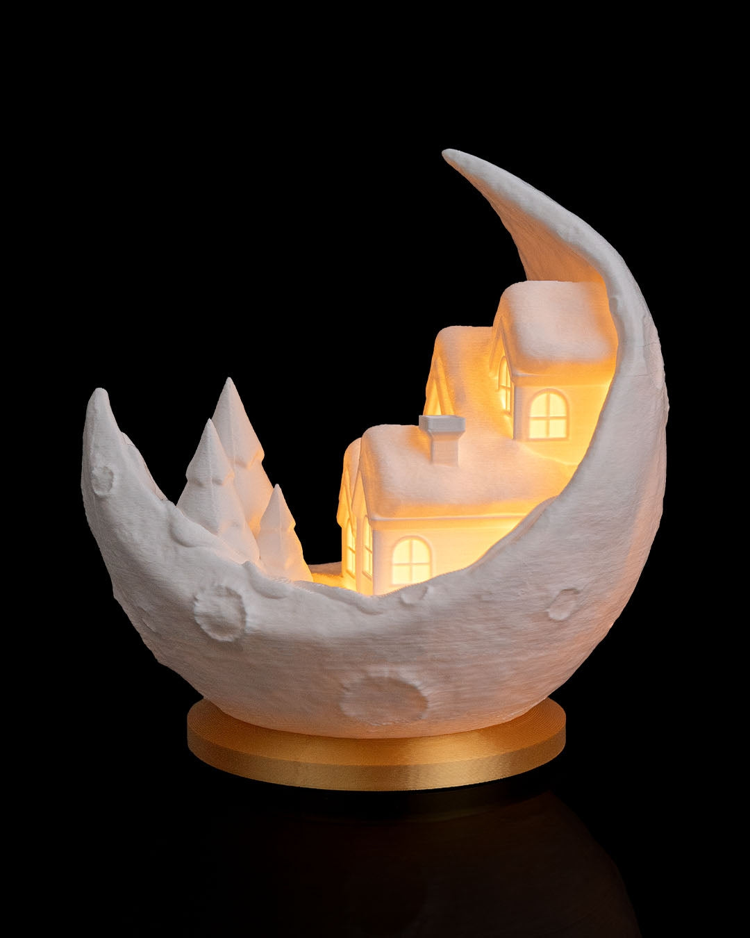 Village on the Moon – Table Lamp
