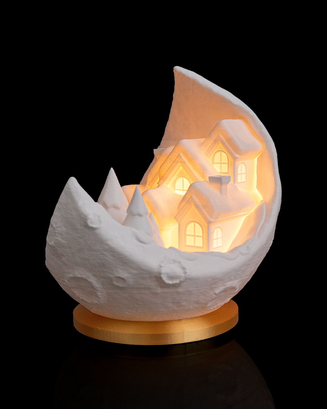 Village on the Moon – Table Lamp