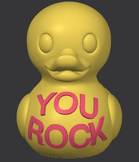 Set of Valentine’s Candy Ducks (7)