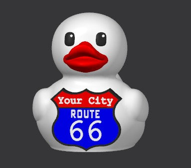Route 66 Duck — A Little Piece of Road-Trip History!