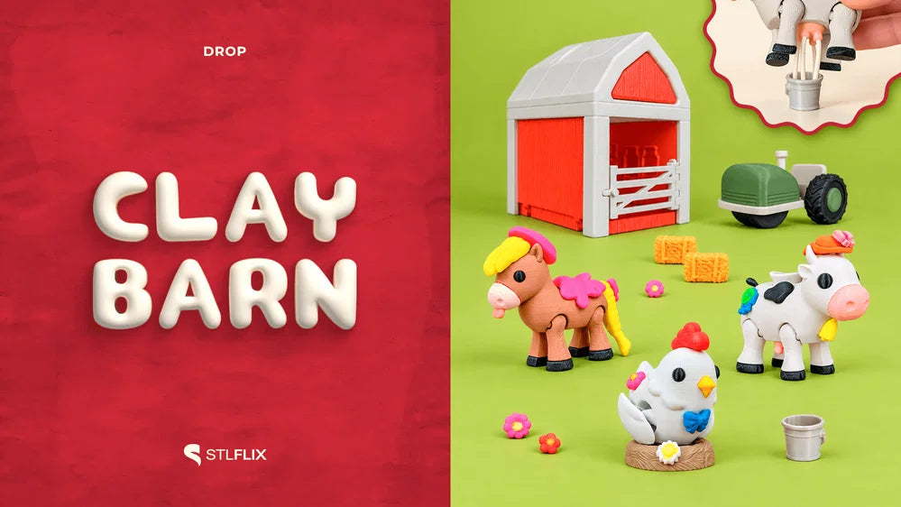 Clay Barn – EVA Foam Clay Set
