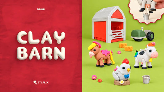 Clay Barn – EVA Foam Clay Set