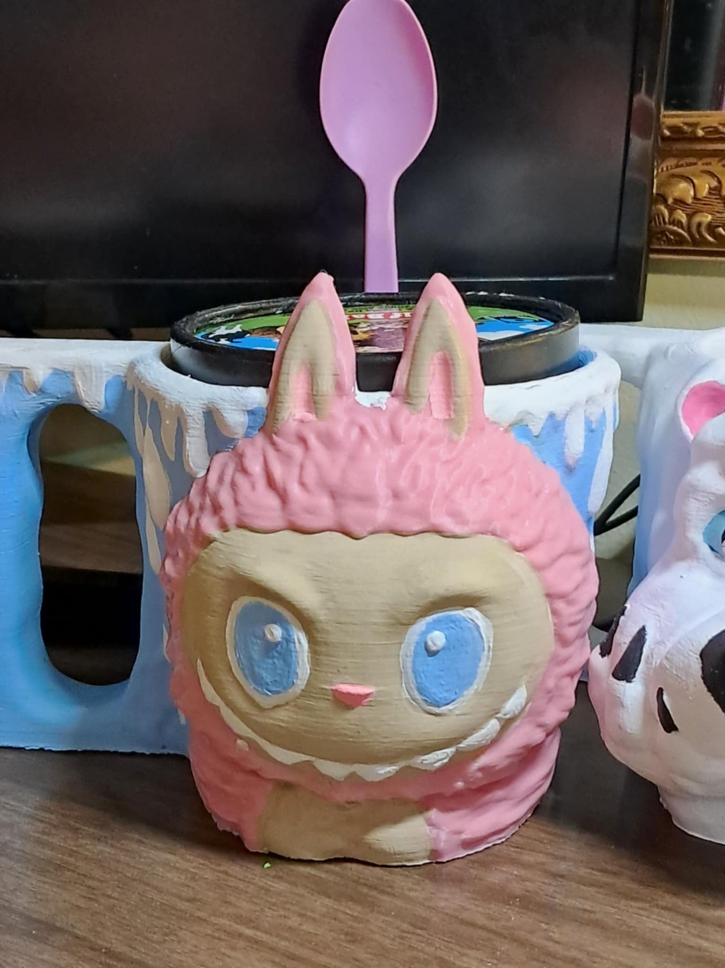 Ice Cream Pint Holders – Designed by PeachyPrints3D