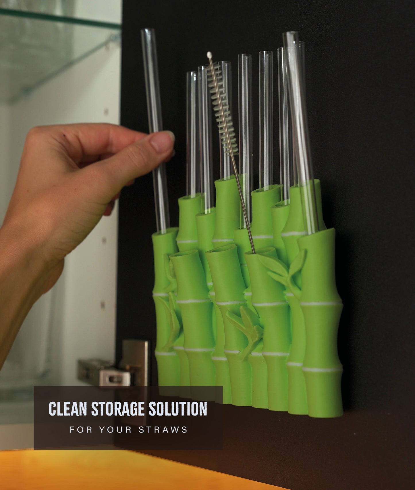 BambooBar – Straw Organizer