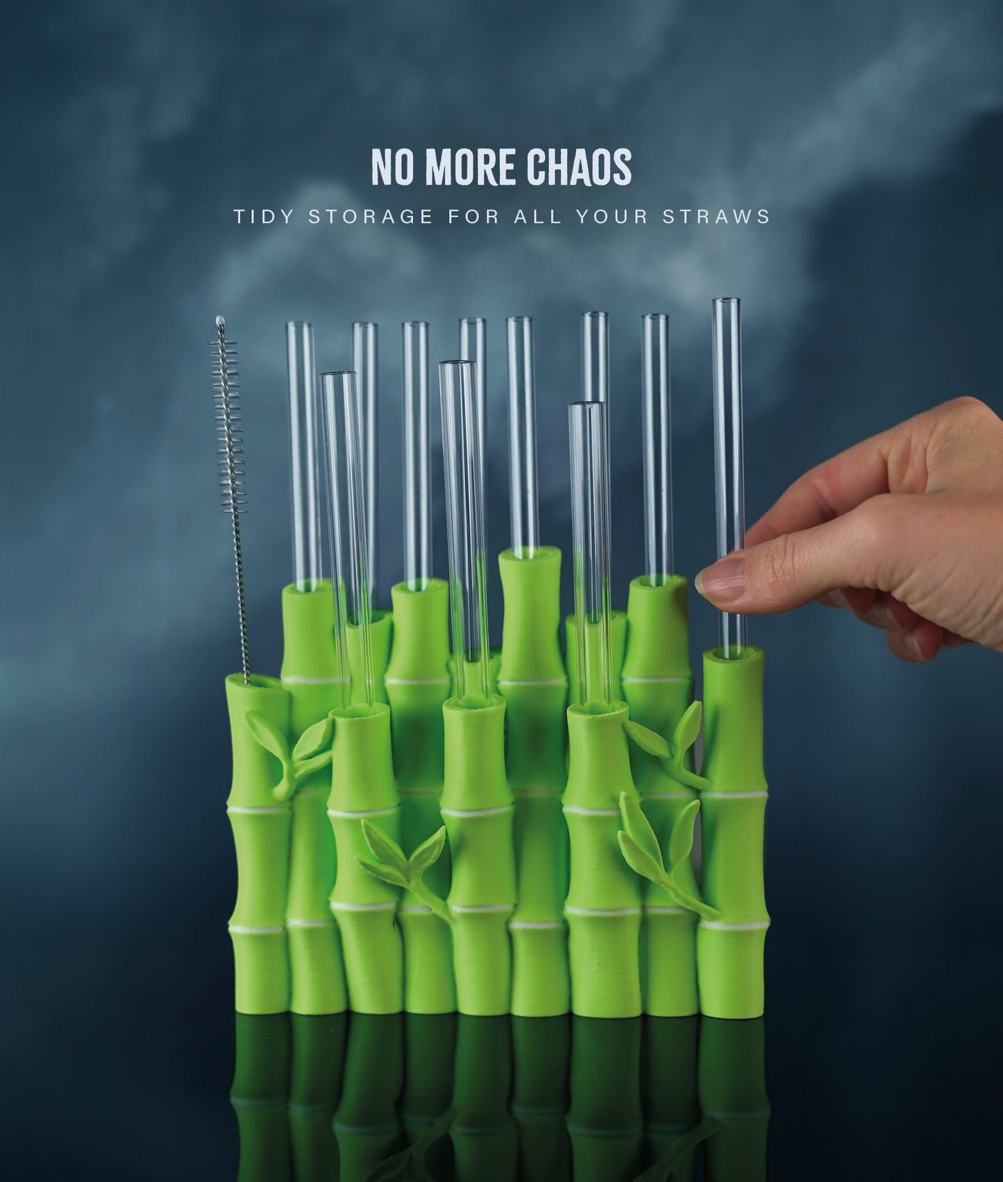 BambooBar – Straw Organizer