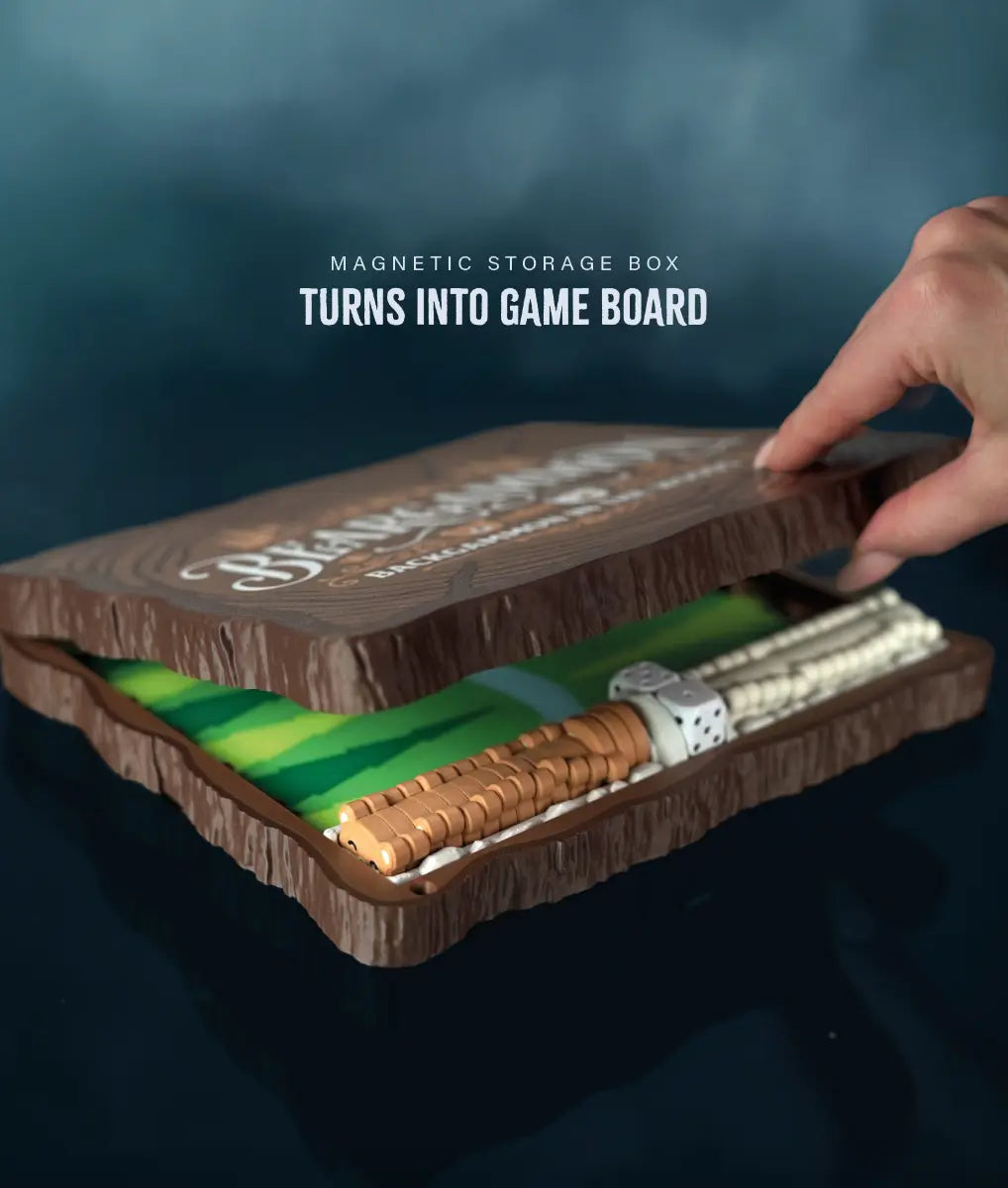 Forest Bears Backgammon Game