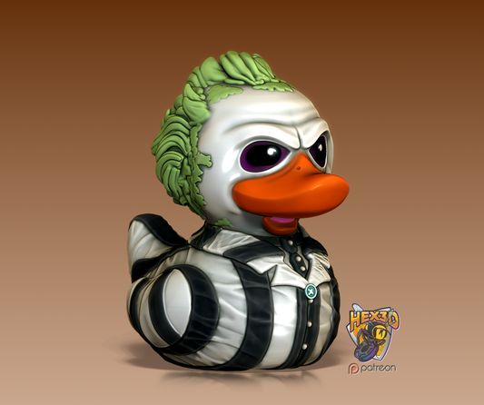 💚 “It’s Show-Quack Time!” 💜 Beetlejuice Duck