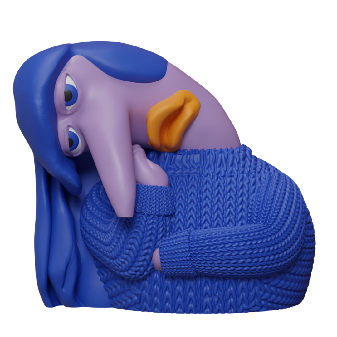 Inside Out Fan Art Duck Collection — Collect Every Emotion! (sold separately)