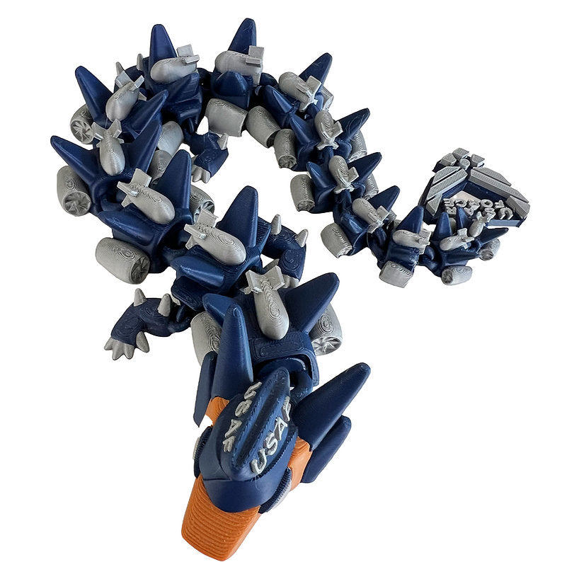 🛩️🔥 Soar with Power — The United States Air Force Dragon by Steven Wolf Studios 🔥🛩️