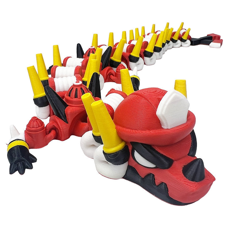 Firefighter Dragon – 3D Printed Collectible