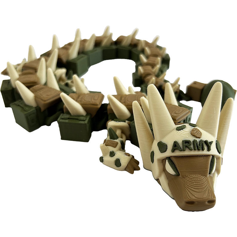 The U.S. Army Dragon – 18 Inches of Tactical Power 🐉 Designed by Steven Wolf Studio